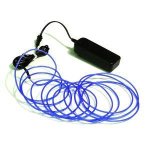 NEON Leuchtschrift 3m. blau