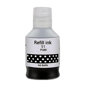 Nachfüll-Tinte Black/Schwarz 135 ml alternativ zu Canon GI-51 / 1603C001
