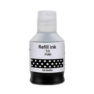 Nachfüll-Tinte Black/Schwarz 170 ml alternativ zu Canon GI-50PGBK / 3386C001