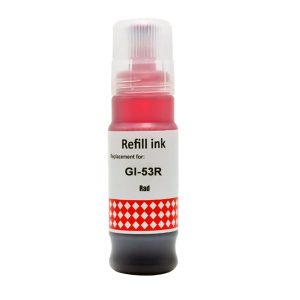 Nachfüll-Tinte Red/Rot 70 ml alternativ zu Canon GI-53R / 4717C001