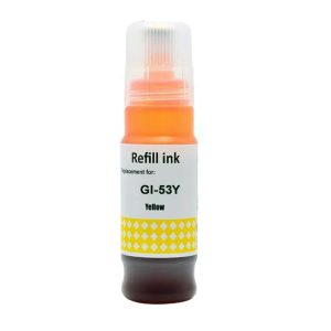 Nachfüll-Tinte Yellow/Gelb 70 ml alternativ zu Canon GI-53Y / 4690C001