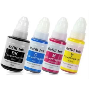 Nachfüll-Tinten-Set alternativ zu Canon GI-490