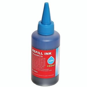 Nachfüll-Tinte Cyan 100 ml alternativ zu Epson 664 / C13T664240