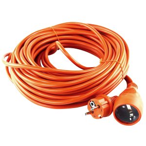 Netzverlängerungskabel. 30m. orange