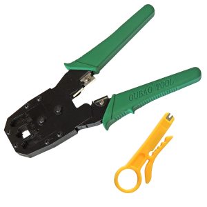 Crimpzange für Modularstecker. 8P. 6P. 4P