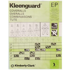 KLEENGUARD EP Atmungsaktiver Overall hellgrün M