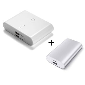 PowerBank 12000mAh + 5200mAh. Kombi-Bundle
