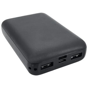 PowerBank 12000mAh Lithium-Akku. schwarz