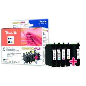 5 Peach-Patronen kompatibel zu T071. T0715