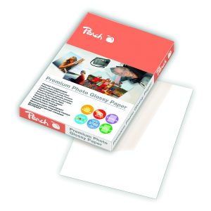 260g Foto-Karten 1015cm. Peach Premium Glossy. 50 Blatt