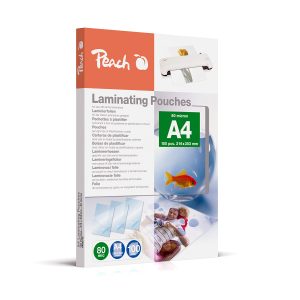 Peach Laminierfolien A4. 80 mic. 100 Stück; PP580-02