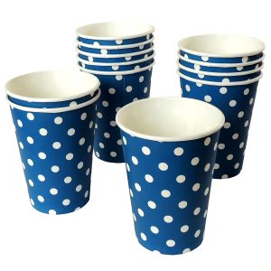 Party Becher. 12 Stück. 200ml blau