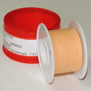 Fixierpflaster 2.5cm  2.5m hellbraun