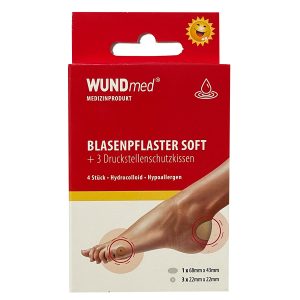 Blasenpflaster Soft Gel Set 4 Stück