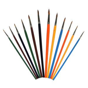 Pinsel 12er Set. Aquarell-Pinsel