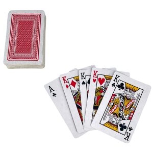 Spielkartendeck 54 Karten 8.5cm hoch – 5.5cm breit