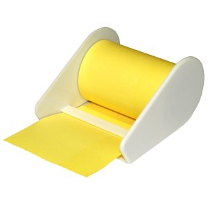 Memohalter zum Abrollen. weiß