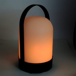 LED Laterne & Tischlampe „Flammenlicht“ 23x13cm