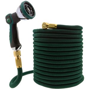 Premium Flex Gartenschlauch XL-Set. 10 bis 30m. grün