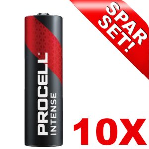 Mignon-Batterien AA. 10er-Pack PROCELL Intense