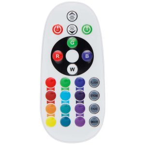 RGB-Controller für LED Stripes inkl. Fernbedienung. RGB + Weiß