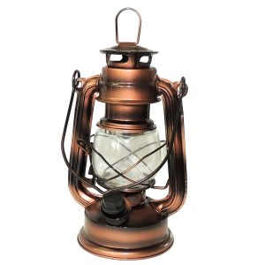 LED Laterne Antike Bronze-Optik Licht Dimmbar