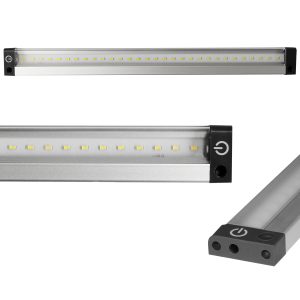 LED Unterbauleuchte SLIM 3.3W 12V 30cm Schalter kaltweiß