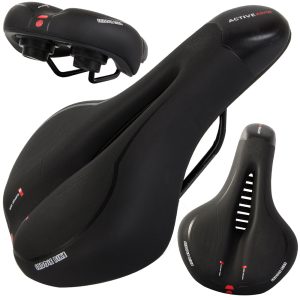 Komfort-Fahrradsattel Sport Deluxe. belüftet
