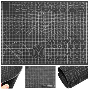 Schneidematte Schneidunterlage A2 schwarz 6045cm