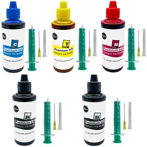 Premium Nachfüll- 5er Set für Lexmark Drucker inkl. Zubehör
