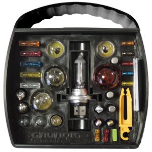 Kfz Lampen- / Sicherungsset H7 Grundig. 32 Teile