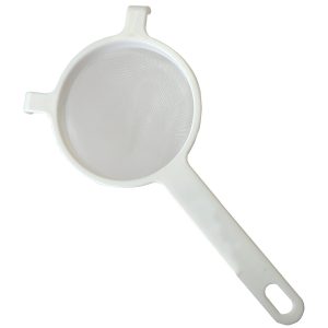 Nylonsieb 10cm Durchmesser. weiß