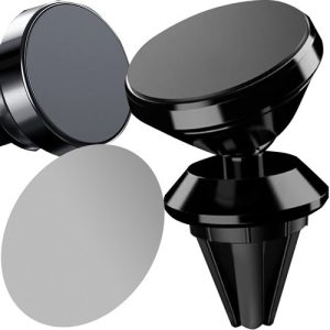Magnetischer KFZ Telefonhalter. Edelstahl schwarz