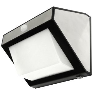 LED Solar-Wandleuchte mit Bewegungsmelder. sehr hell 650lm