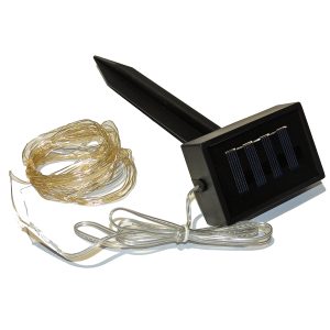 Solar Lichterkette 50 Mikro-LED 5m Länge