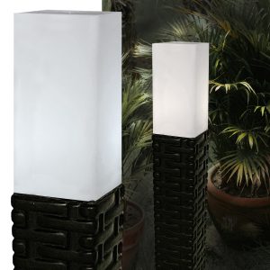 Solar Stick 4.5×4.5x28cm Rattan