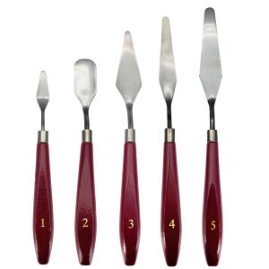 Spachtel 5er-Set für Kunstmaler