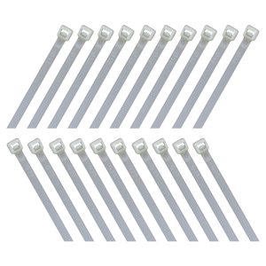 Kabelbinder. 140×3.6[mm]. transparent. 100 Stk.