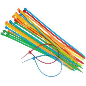 Kabelbinder. 200mm x 3.6mm. verschiedene Farben. 25 Stk