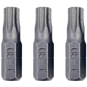 T30 Torx Bits. 3 Stück Bit Schraubeinsätze Länge 25mm