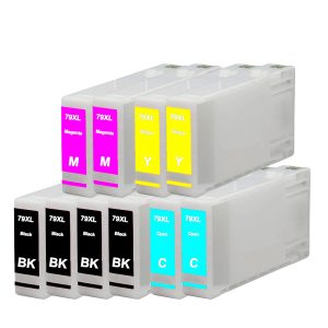 10 Patronen kompatibel zu T7901XL. T7902XL. T7903XL. T7904XL