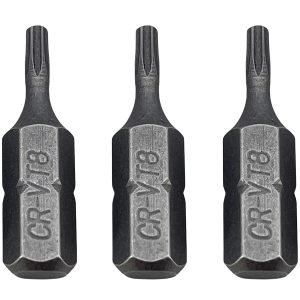 T8 Torx Bits. 3 Stück Bit Schraubeinsätze Länge 25mm
