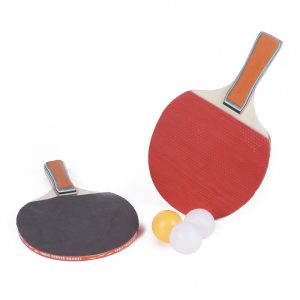 Tischtennis-Set 5-teilig – 2 Schläger & 3 Bälle