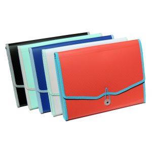 Dokumentenmappe. 12 Fächer in 5 Farben wählbar