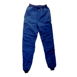 Faserpelzhose blau. gefüttert Größe M