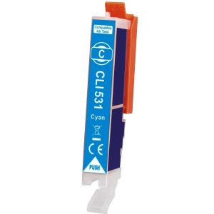 Tintenpatrone kompatibel zu CLI-531 C. cyan