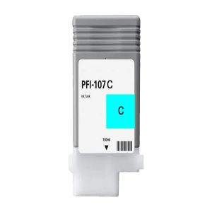 Tintenpatrone kompatibel zu PFI-107 C. cyan