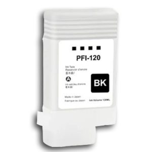 Tintenpatrone kompatibel zu Canon PFI-120 BK. schwarz