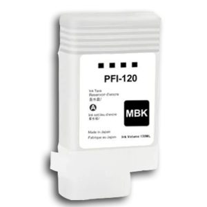 Tintenpatrone kompatibel zu Canon PFI-120 MBK. mattschwarz