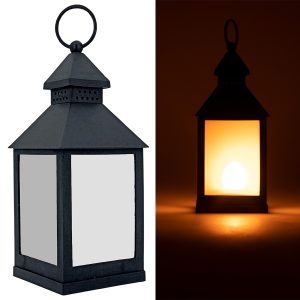 Romantische Laterne mit bewegtem LED-Licht